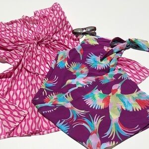 CIA. MARITIMA BEACHWEAR Coverup Pants Multi L